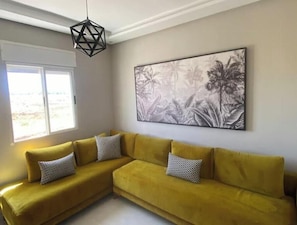 Living area - The Apartment of Happiness | Modern Comfort Just a Stone's Throw from Mehdia (Kénitra)