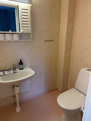 Classic Studio | Bathroom | Shower, towels, toilet paper - Sveavägen - Stay Smart (Södermanlands län)