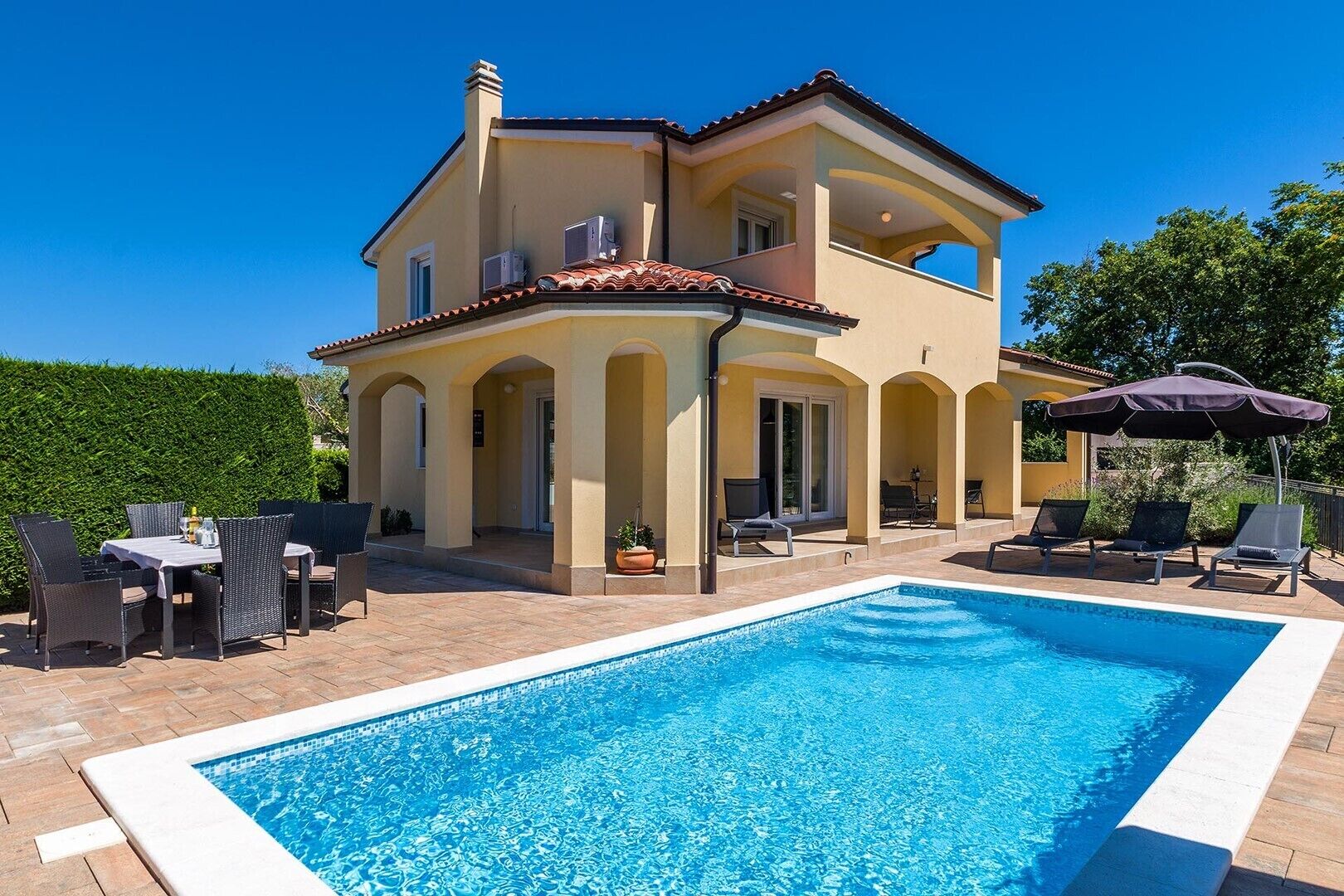 Piscine chauffée