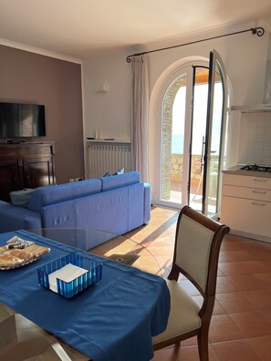 Living area - Vrbo Property (Taormina)