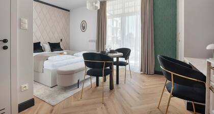 Elegant Studio with a Balcony | Near the Spa Park