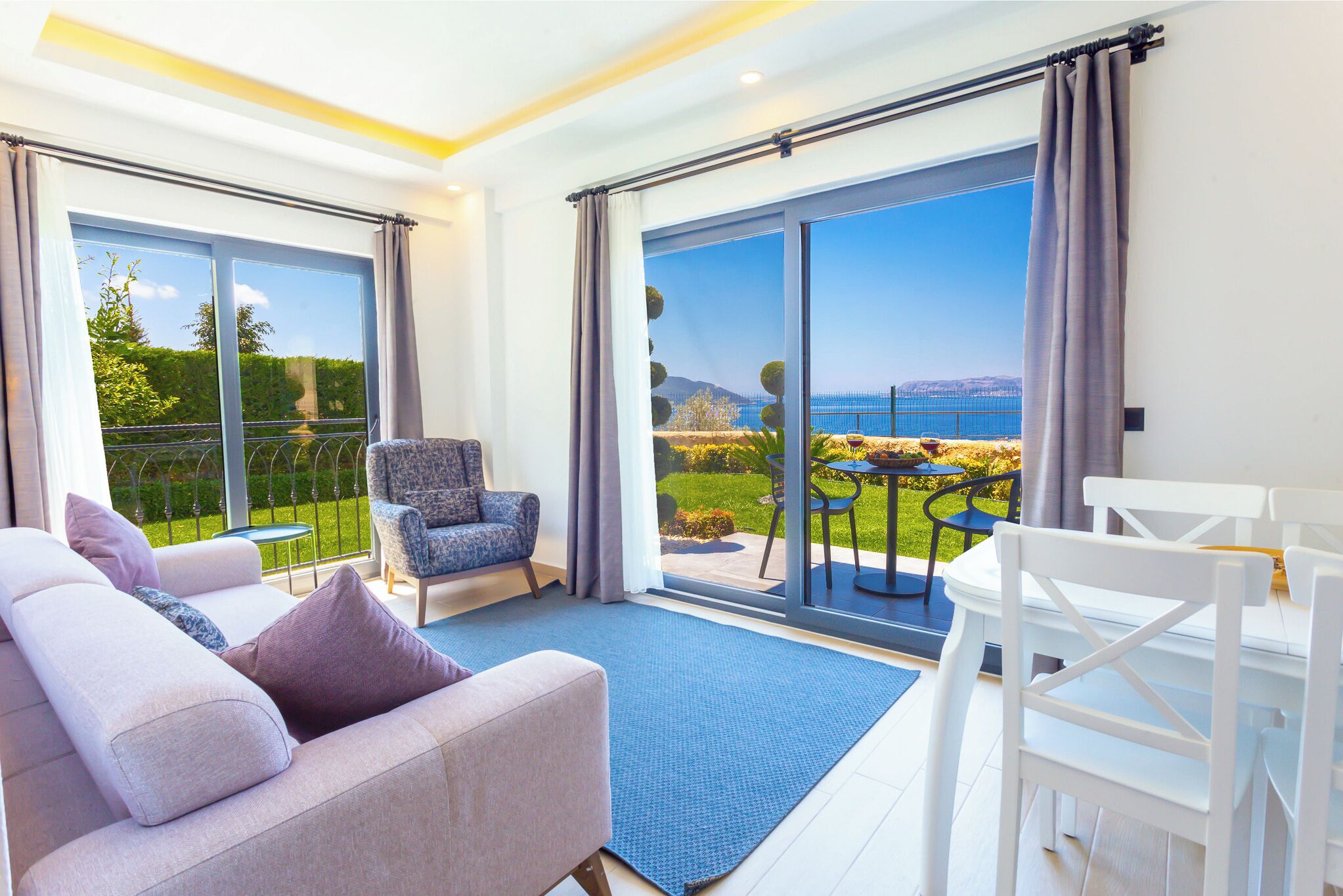 Apartamento familiar, balcón, vistas al jardín | Zona de estar