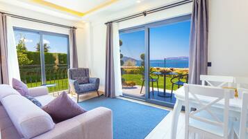 Apartamento familiar, balcón, vistas al jardín | Zona de estar