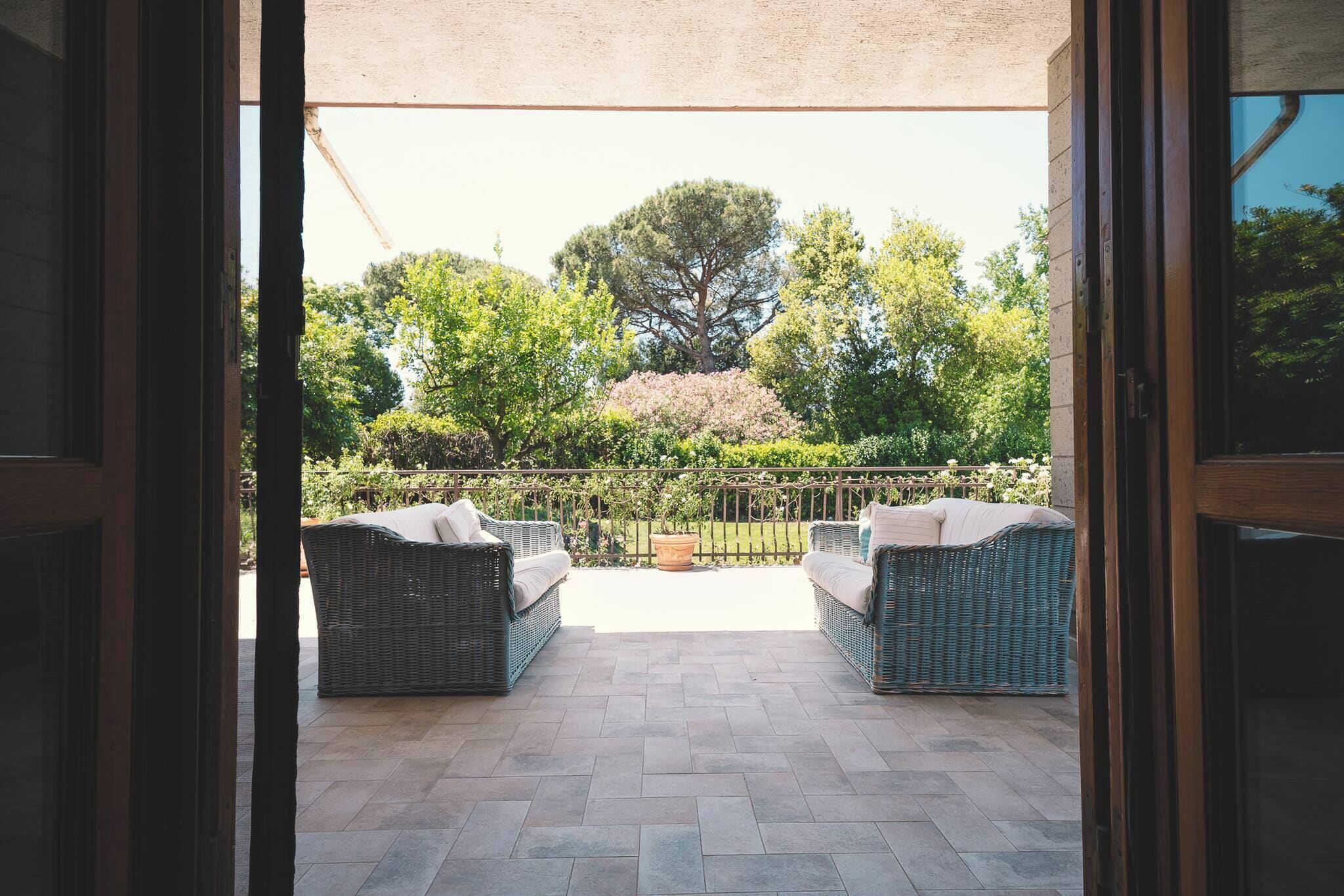 Vila, vários quartos, para fumantes, piscina particular | Terraço/pátio