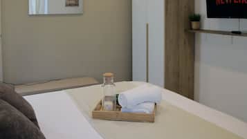 2 Schlafzimmer, Bügeleisen/Bügelbrett, kostenloses WLAN, Bettwäsche