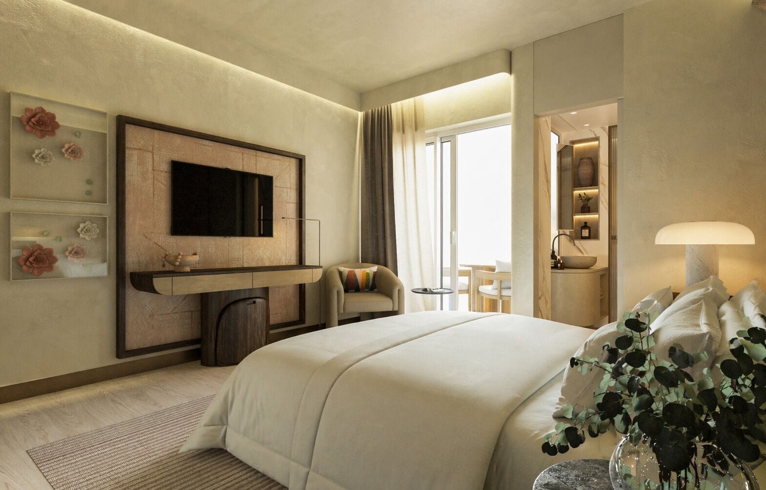 Minibar, két bảo mật tại phòng, bàn, màn/rèm cản sáng 