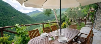 Vakantiehuis 'Agriturismo U Spigu Nonna Annetta' appartement Lavanda met panoramisch uitzicht