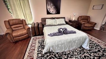 2 habitaciones, tabla de planchar con plancha y wifi gratis