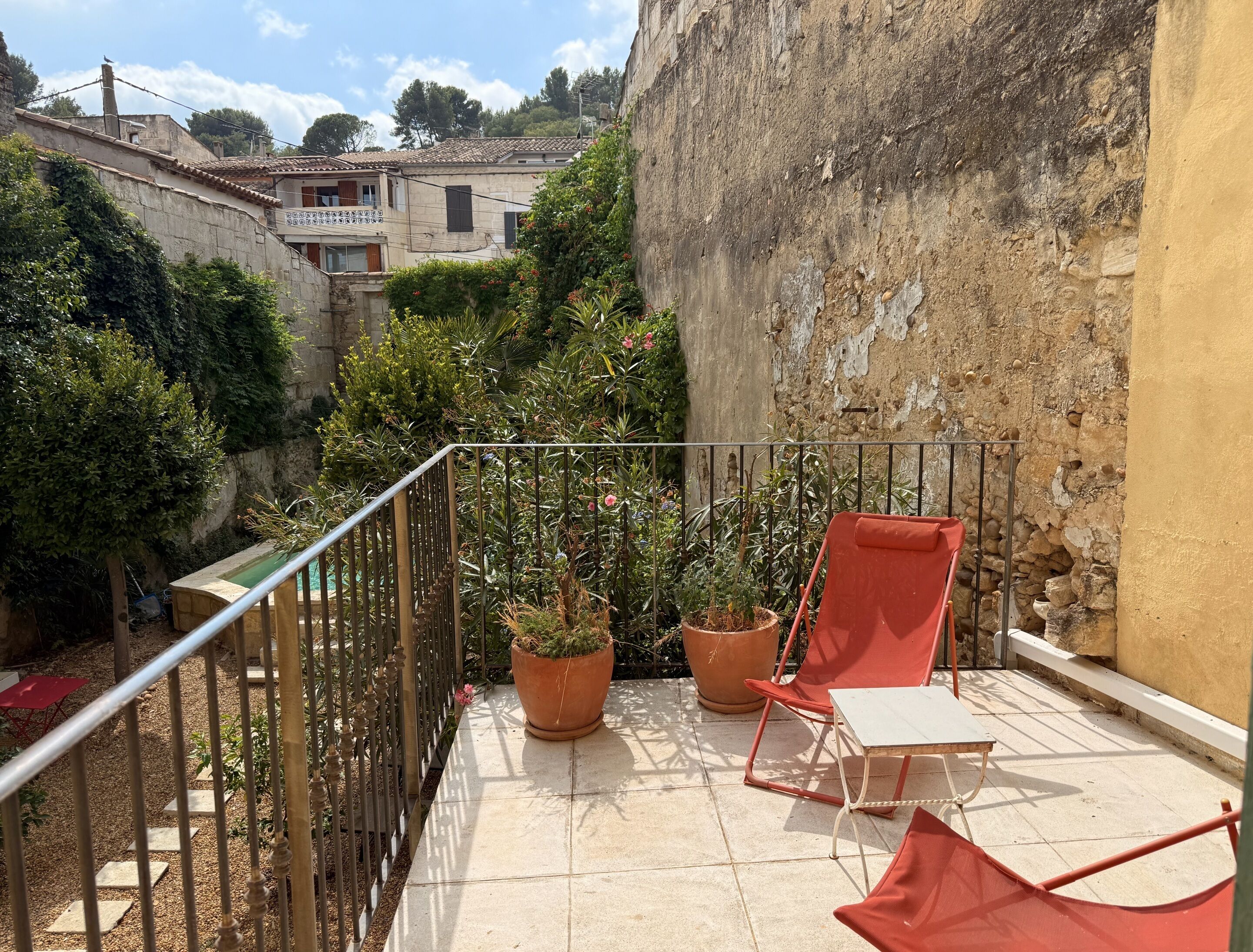 Comfort Twin Room, Pool View | Terrace/patio