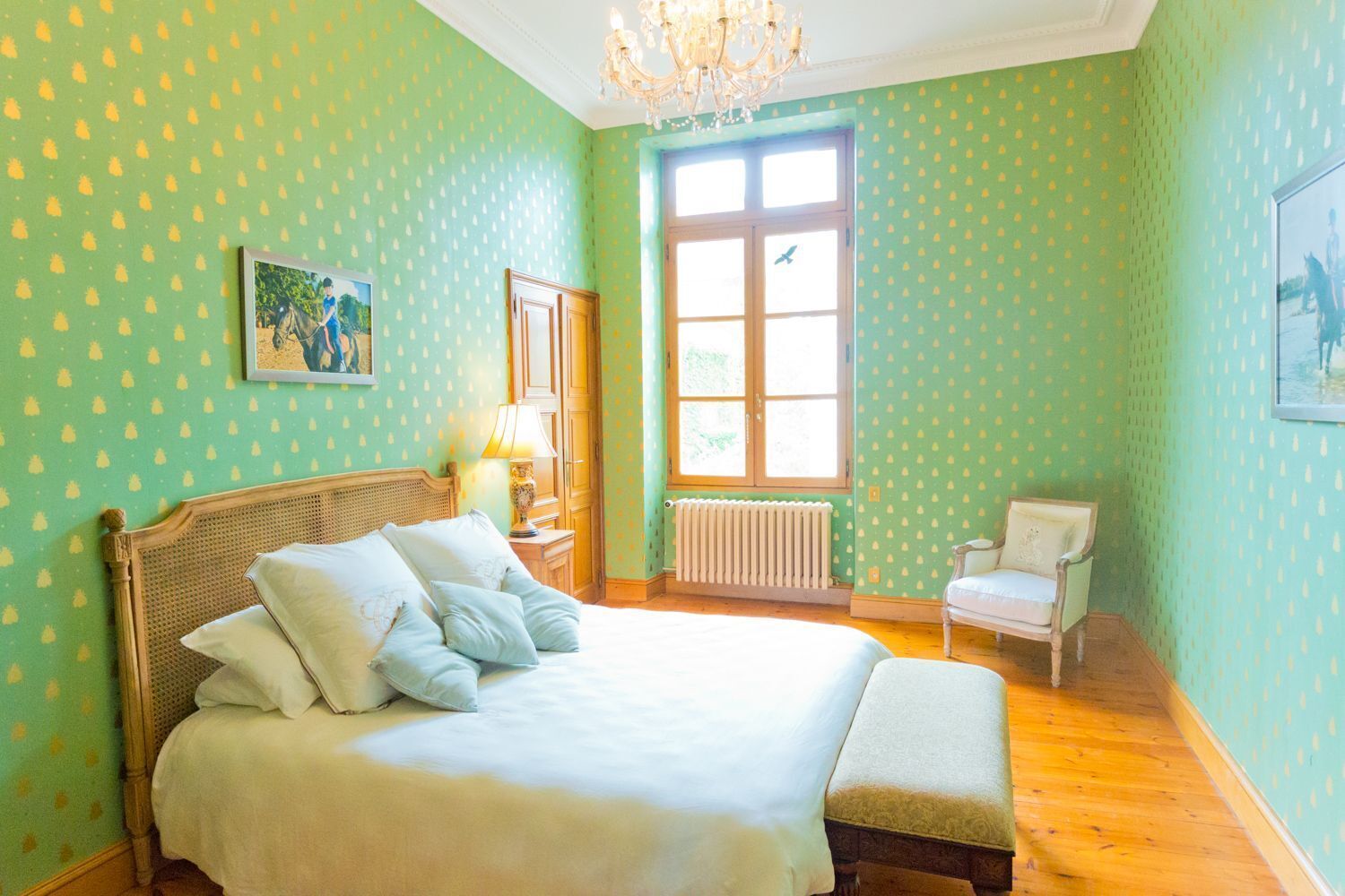 Fer et planche à repasser, accès Internet, draps fournis