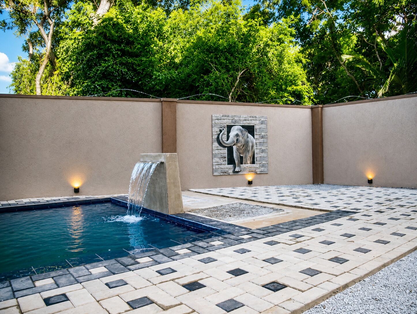 Outdoor pool