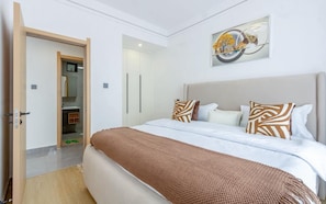 Classic Apartment, Balcony, City View | In-room safe, desk, laptop workspace, iron/ironing board - Riara one View Palace Apartment (Nairobi)
