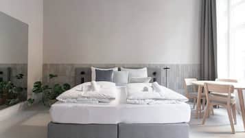 Coffres-forts dans les chambres, bureau, Wi-Fi, draps fournis