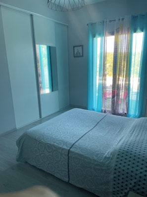 Iron/ironing board, bed sheets - CHARMING HOME WITH PRIVATE POOL – SOUTHERN ARDÈCHE, LAVILLEDIEU (Lavilledieu)