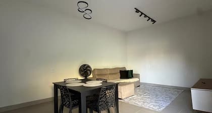 Cozy house with 2 air-conditioned bedrooms.