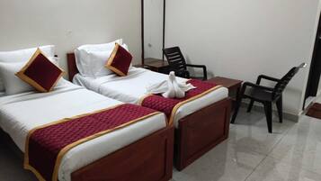 Kamar Twin Eksekutif, balkon | Setrika/meja setrika dan Wi-Fi gratis