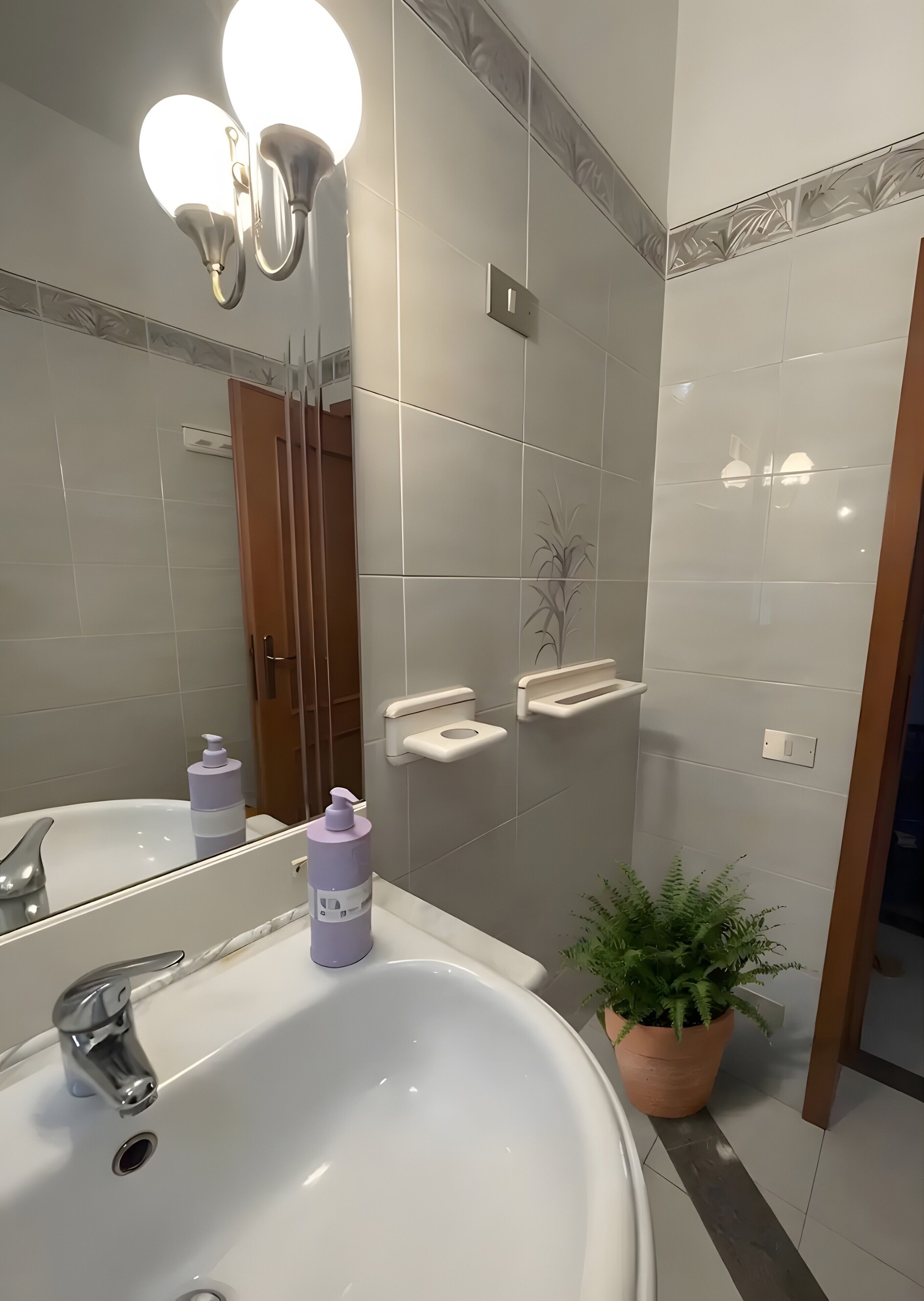 Ducha, secador de pelo, toallas