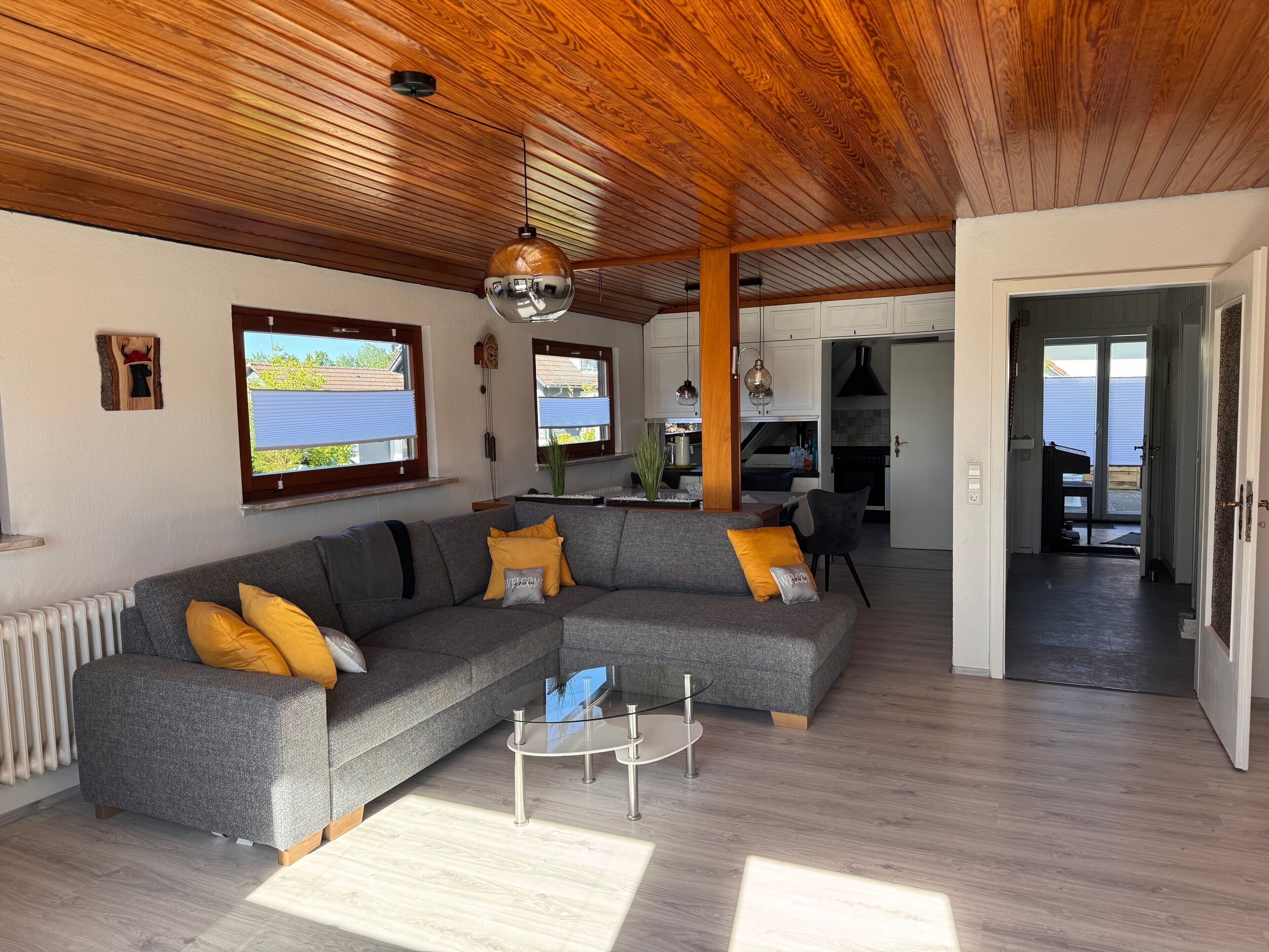 TV, fireplace, stereo. Apartment 'Auszeit' with Private Terrace, Private Garden and Wi-Fi