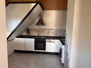 Kühlschrank, Ofen, Herdplatte, Geschirrspüler