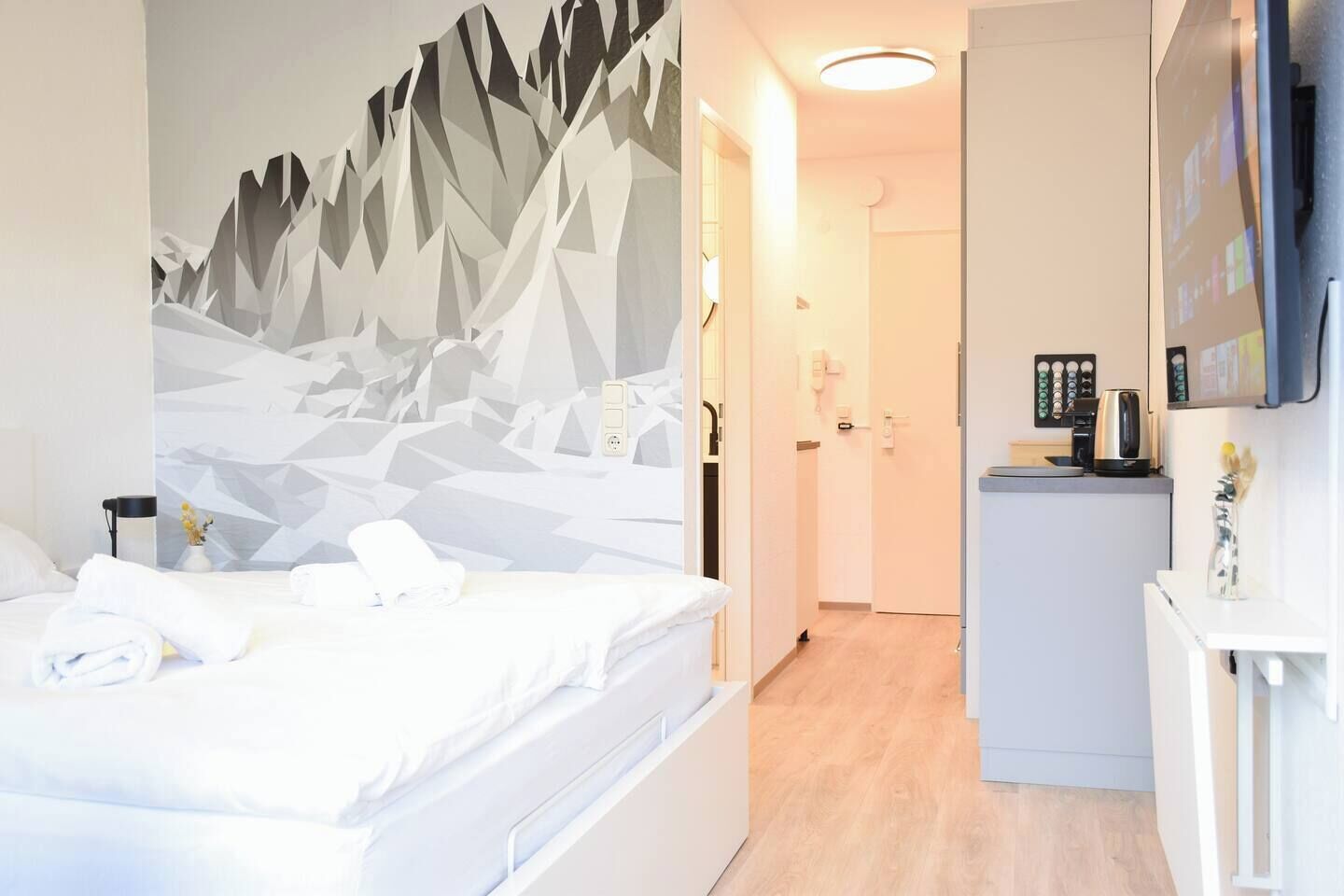 1 chambre, bureau, Wi-Fi gratuit, draps fournis