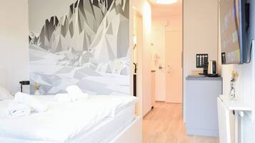 1 chambre, bureau, Wi-Fi gratuit, draps fournis