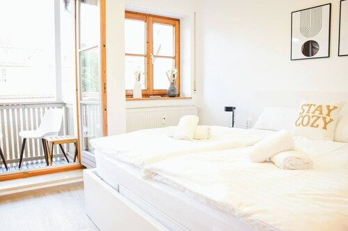 Zentral in Kempten | 2 Gäste • Balkon • Ruhig