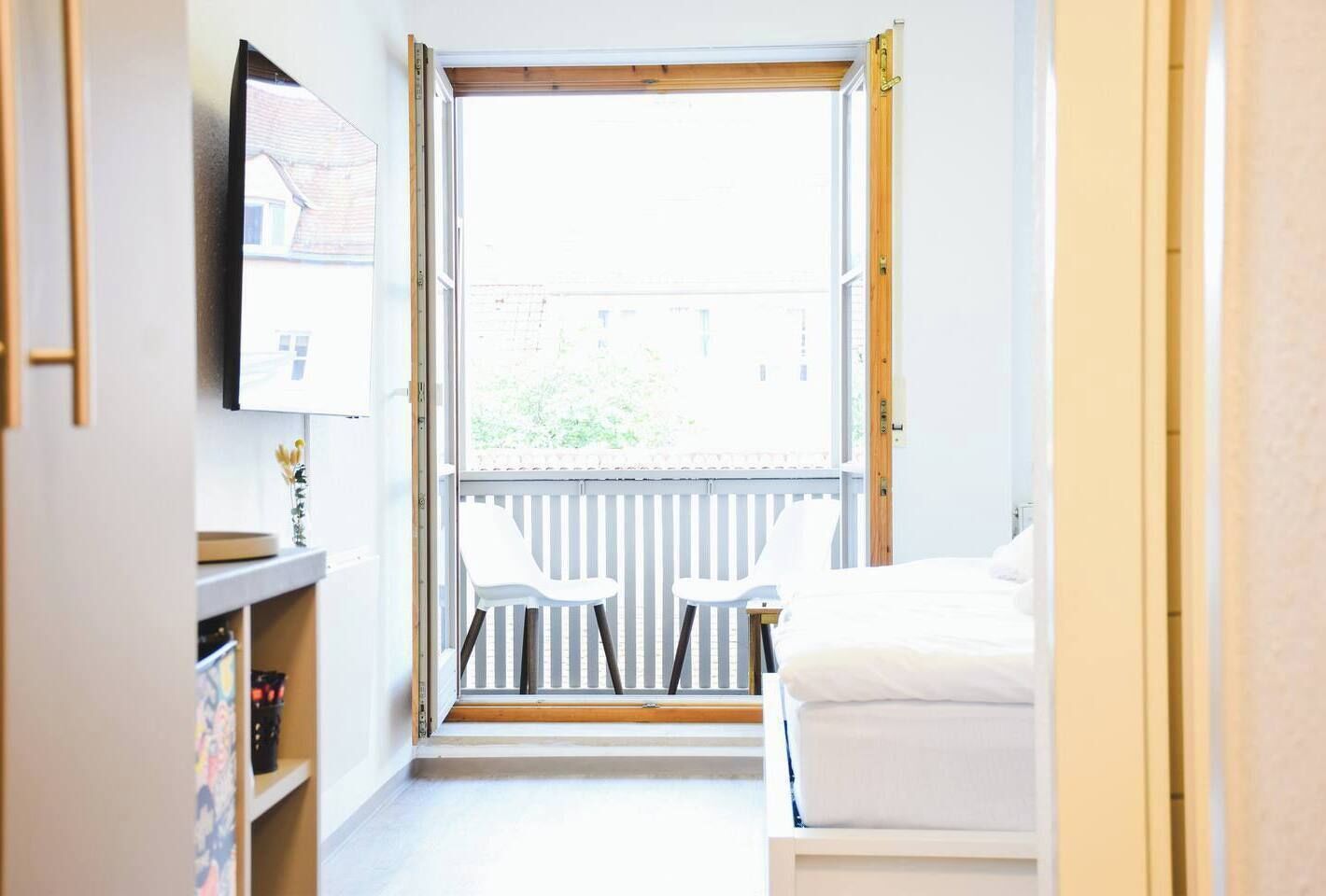 1 chambre, bureau, Wi-Fi gratuit, draps fournis