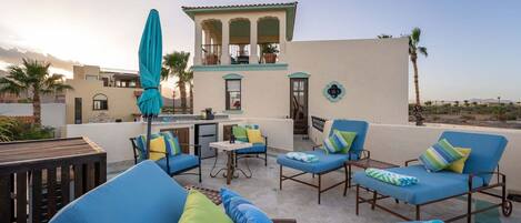Ferienhaus, Mehrere Betten, Terrasse, Meerblick (Casa des Angeles) | Terrasse/Patio