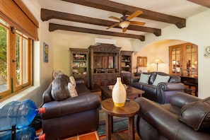 House, Multiple Beds, Patio, Mountain View (FN 209) | Living area - Water and Mountain Views-steps to Beach and Inn (  Loreto)
