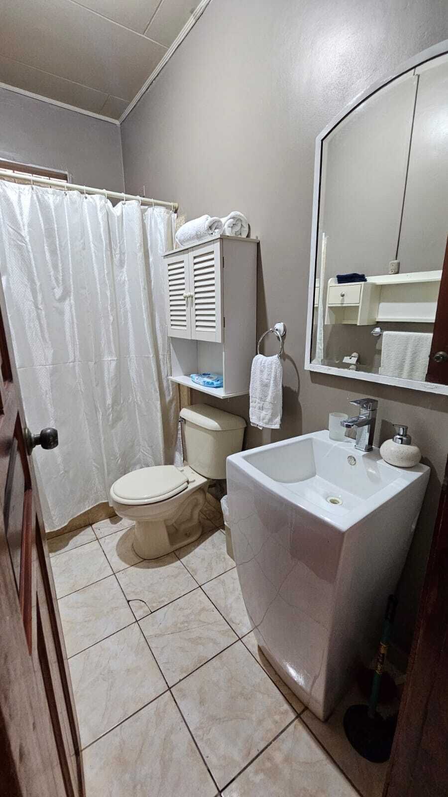 Double Room, Shared Bathroom | Bathroom | Shower, towels, soap, shampoo