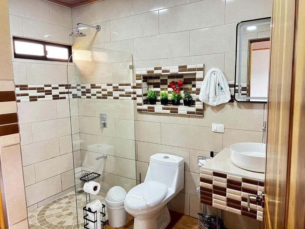 Comfort Apartment, Patio, Garden View | Bathroom