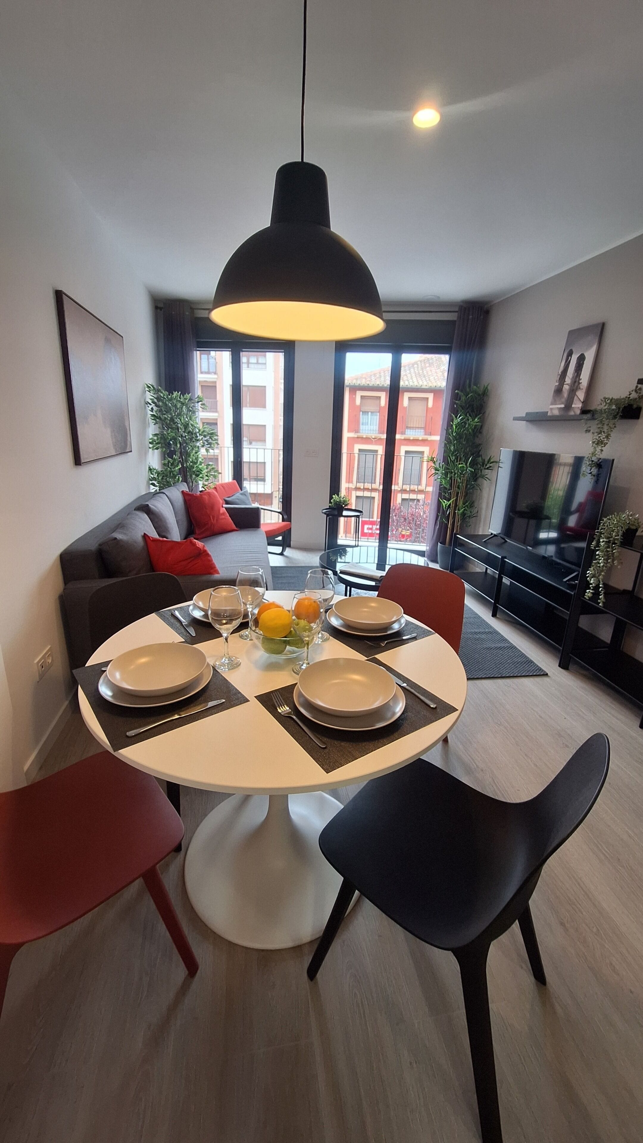 Apt. 1 dormitorio Twin (2 camas) | 다이닝