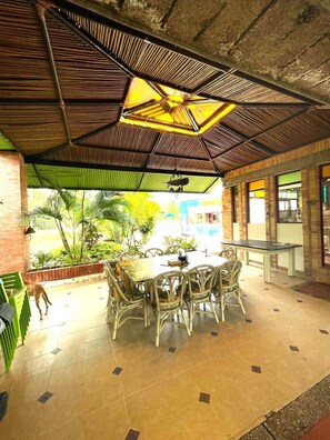 Restaurang utomhus