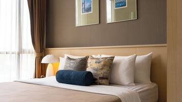 1 chambre, coffres-forts dans les chambres, bureau