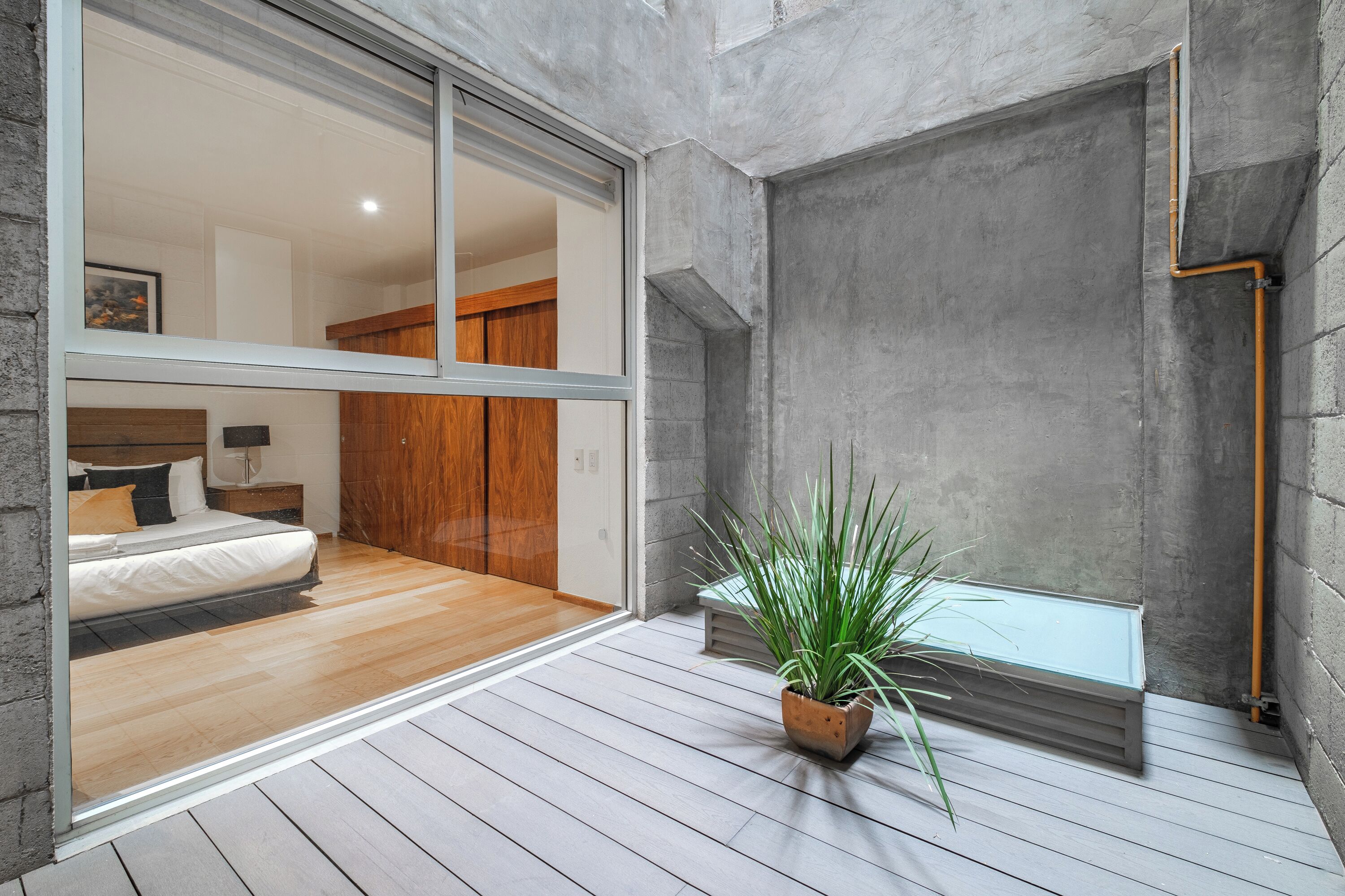 Apartamento básico | Terraza o patio