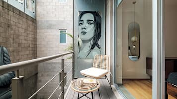Classic-lejlighed - balkon - byudsigt | Terrasse/gårdhave