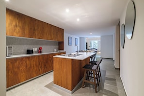 Private kitchen - New Apartments La Condesa by VIATO Homes (Mexico City)
