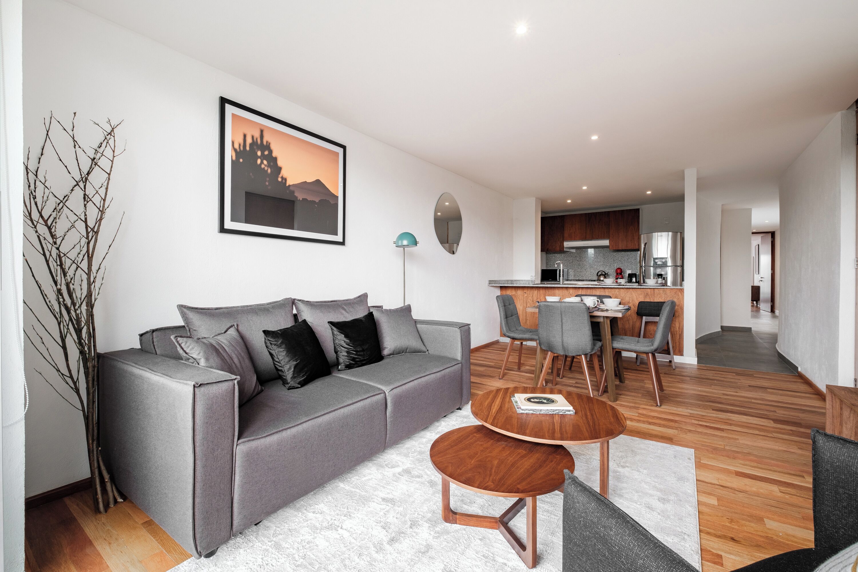 Apartamento Deluxe, balcón | Zona de estar