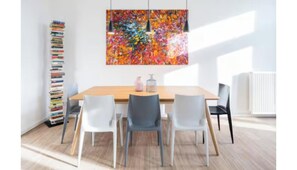 Dining - Spacious 4BR Berlin Apartment for 14 Near City Center & Wedding Station (Berlin)