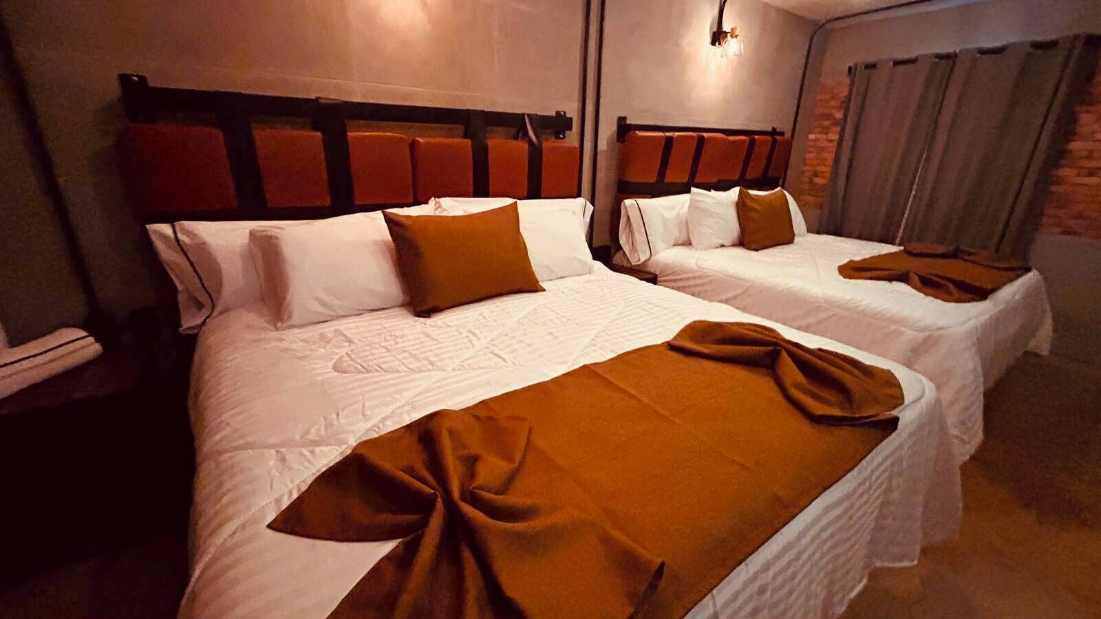 Family Double Room | In-room safe, desk, laptop workspace, blackout drapes