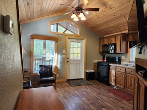 Interior - Cozy Creekside Cabin with King bed, Loft & Direct ATV Trail Access (Marysvale)
