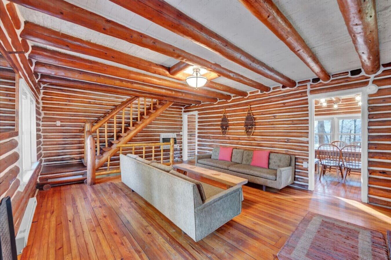 Fernseher, Kamin