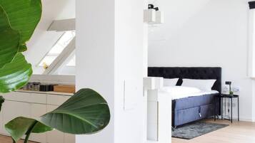 1 chambre, bureau, Wi-Fi gratuit, draps fournis