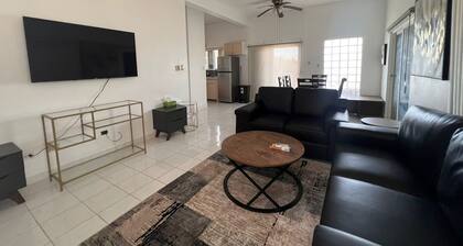 Beautiful 3 bed/2 bath across from the beach with AC and Hot Water