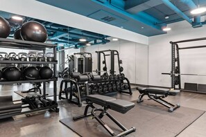 Fitnessbereich