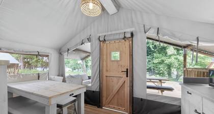 Luxury Safari Tent on the New River