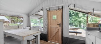 Luxury Safari Tent on the New River