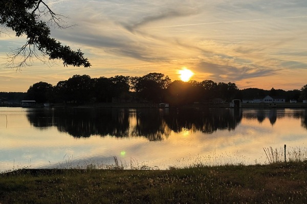 Facing directly west, the sunsets can be extraordinary!