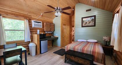 Cozy 2 Queen Bed Cabin with Direct Paiute Trail Access & Mountain Views