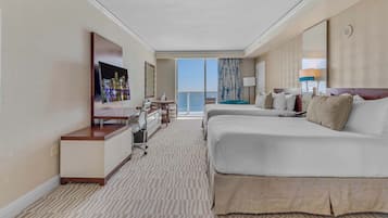 Studio, 2 Queen Beds, Ocean View (Exclusive Trump Beach Condo) | 1 bedroom, individually decorated, individually furnished